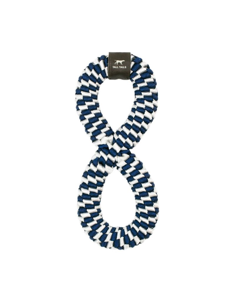 Tall Tails TALL TAILS Braided Infinity Dog Toy Navy