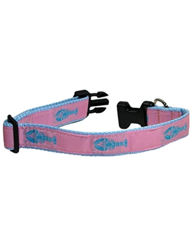 Preston PRESTON Pink Lobster Dog Collar The Fish & Bone
