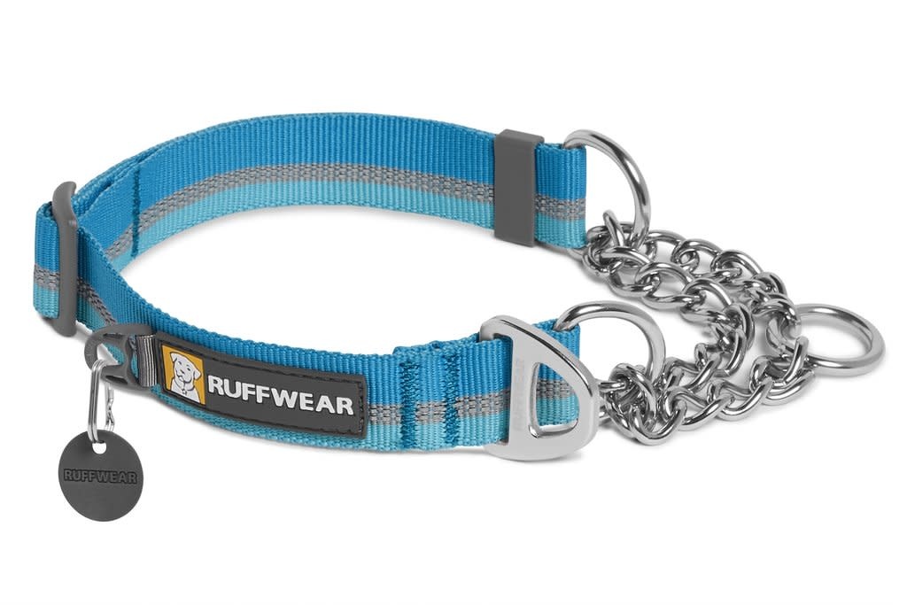 RUFFWEAR Chain Reaction Collar Blue Dusk The Fish Bone