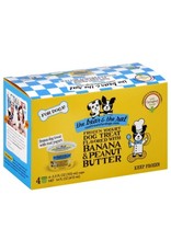 BEAR & RAT THE BEAR & THE RAT Frozen Yogurt Dog Treat Banana Peanut Butter 4/pk