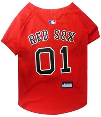 PETS FIRST COMPANY PETS FIRST CO. Red Sox Jersey Red