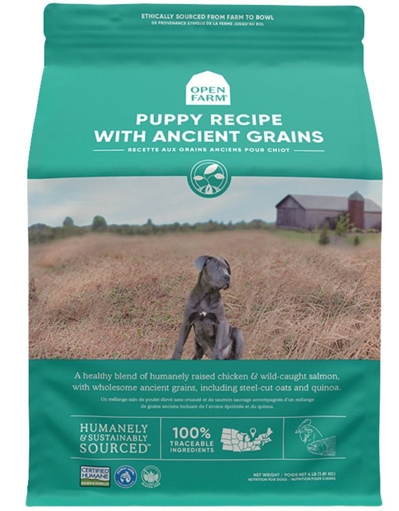 Open Farm OPEN FARM Ancient Grains Puppy Dry Dog Food - The Fish & Bone
