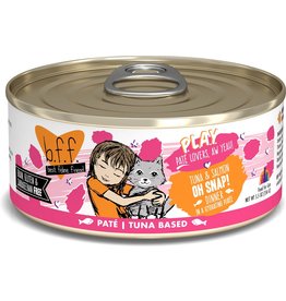 Weruva BFF BFF PLAY Oh Snap Tuna Canned Cat Food Case 8/5.5OZ