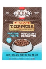 Primal Pet Foods PRIMAL Raw Toppers Butcher's Blend Sardine Recipe 2lb