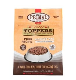 Primal Pet Foods PRIMAL Raw Toppers Market Mix Pork Recipe 5lb