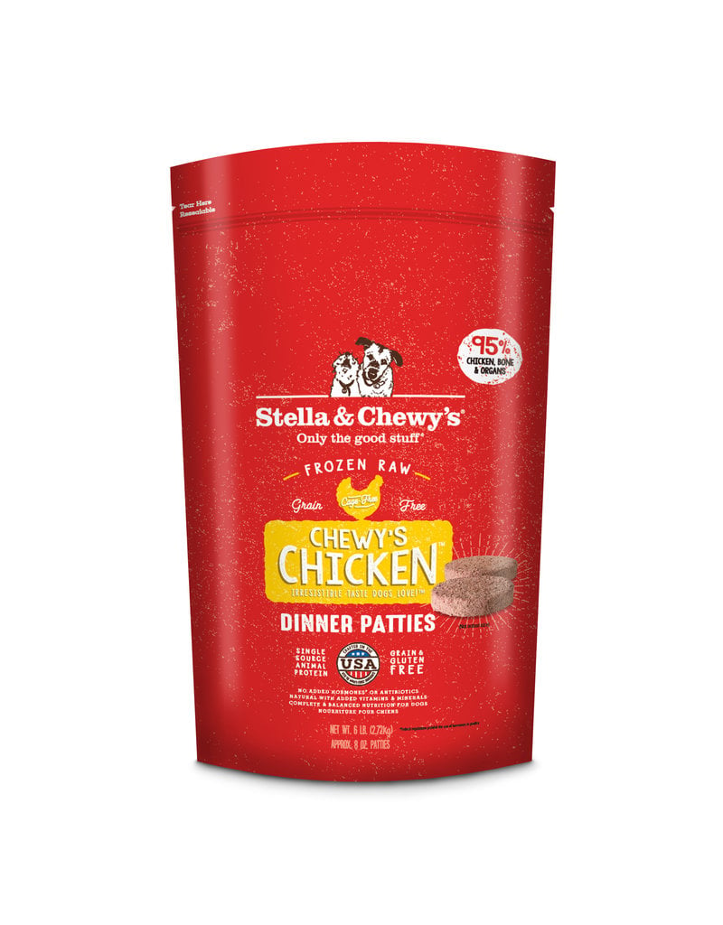 Stella & Chewys STELLA & CHEWY'S Frozen Dog Food Dinner Patties Chicken