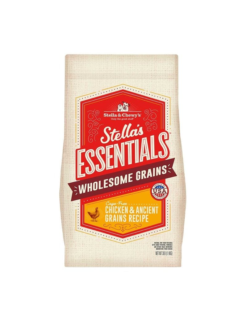 Stella & Chewys STELLA & CHEWY'S Dry Dog Food Essentials Cage-Free Chicken and Ancient Grains