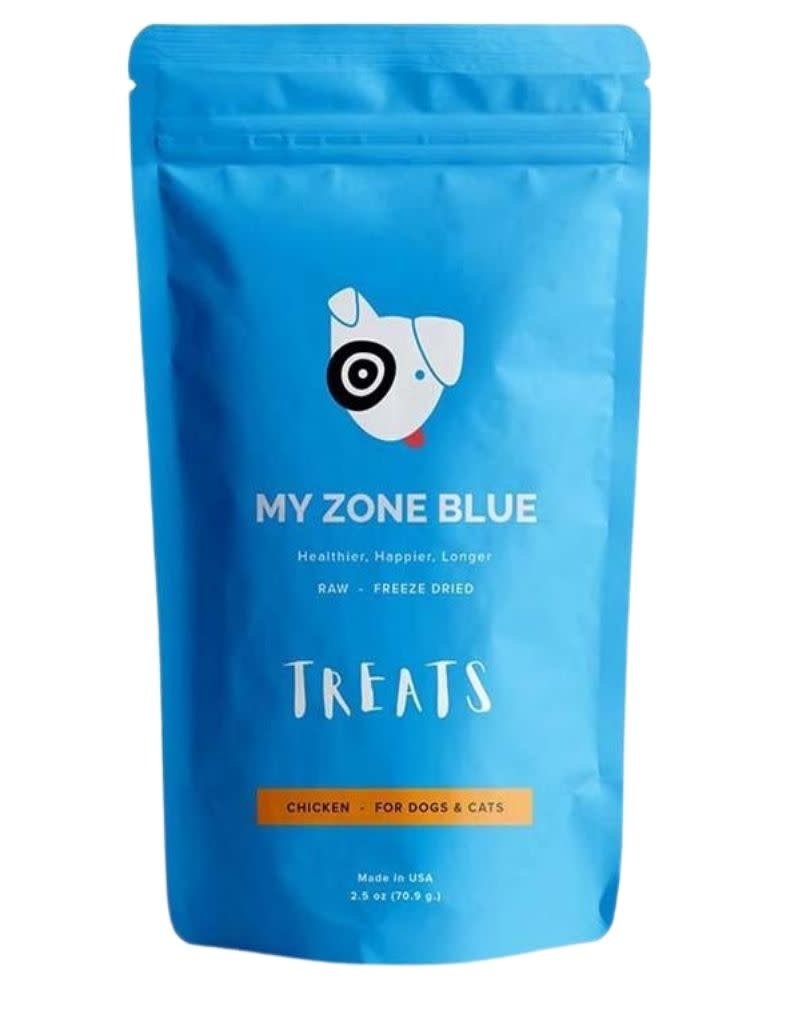 My Zone Blue MY ZONE BLUE Free Range Chicken Treats 2.5oz