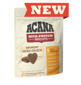 Acana ACANA High-Protein Biscuits Crunchy Chicken Liver Recipe 9oz
