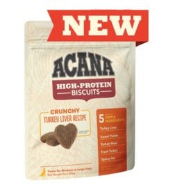 Acana ACANA High-Protein Biscuits Crunchy Turkey Liver Recipe 9oz