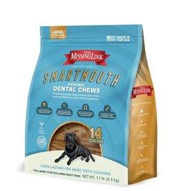 THE MISSING LINK THE MISSING LINK Smartmouth Dental Chews for Large/XLarge Dogs