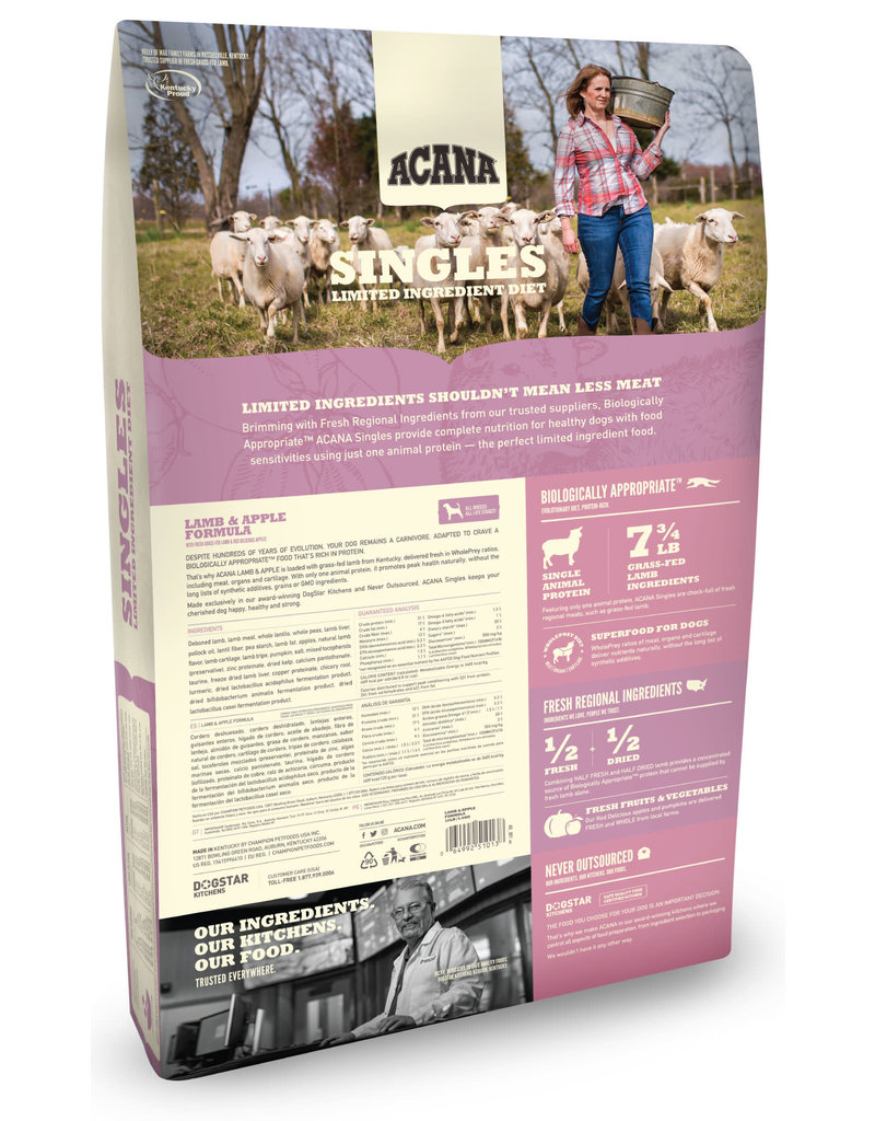 Acana ACANA Singles Lamb & Apple Dry Dog Food