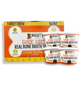 Nugget's NUGGETS Frozen Turkey Bone Brothsicles 4OZ CASE/4