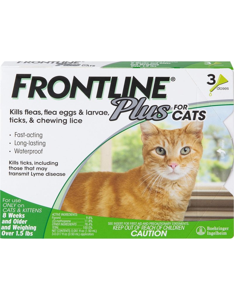 FRONTLINE PLUS for Cats 3pk