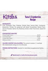 WellPet WELLNESS Kittles Crunchy Cat Treats 2oz Tuna Cranberry
