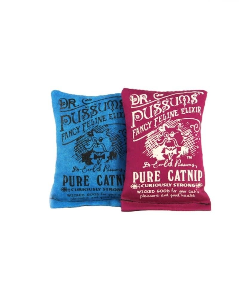 PUSSUMS CAT COMPANY DR. PUSSUMS  Small Catnip Pillow