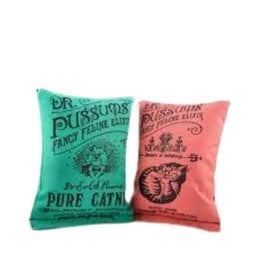 PUSSUMS CAT COMPANY DR. PUSSUMS  Large Catnip Pillow