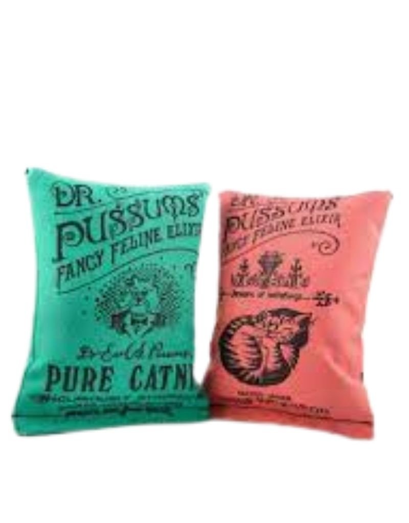 PUSSUMS CAT COMPANY DR. PUSSUMS  Large Catnip Pillow