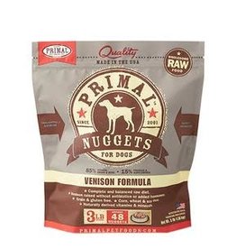 Primal Pet Foods PRIMAL Frozen Raw Canine Venison Formula 3 lb.