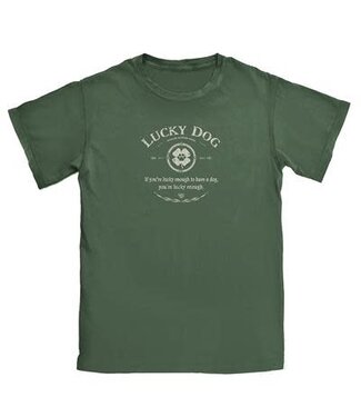 SPOILED ROTTEN DOGZ Lucky Dog Unisex Tshirt
