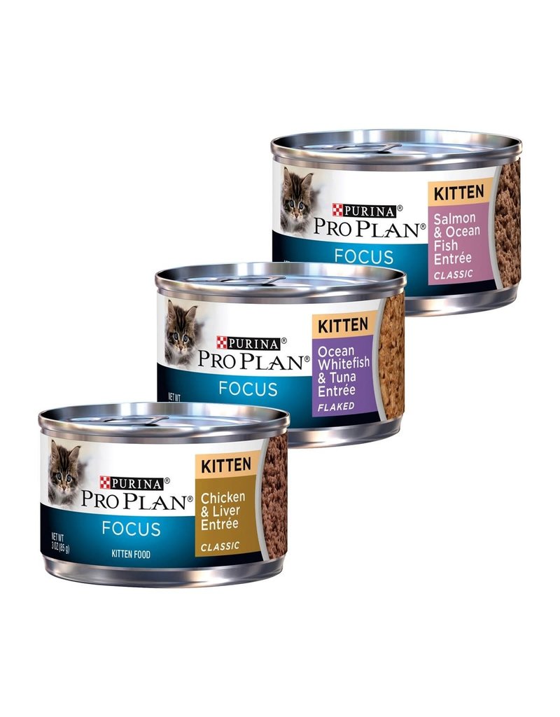 PURINA PURINA Pro Plan Kitten Favorites Variety Pack Canned Cat Food 24/3oz