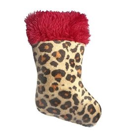 Kittybelles KITTYBELLES Leopard Stocking Holiday Cat Toy