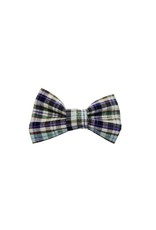 Chuckle Hounds CHUCKLE HOUNDS Cat Bow Tie Navy Plaid