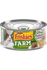 FRISKIES Farm Favorites Chicken Pate Wet Cat Food Case 24/5.5oz