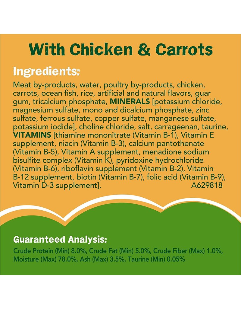 FRISKIES Farm Favorites Chicken Pate Wet Cat Food Case 24/5.5oz The