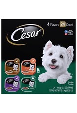 Mars CEASARS Canine Cusine Poultry Multipack Wet Dog Food 24/3.5oz