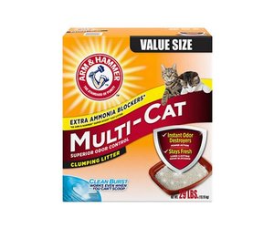 ARM HAMMER Multi Cat Litter 29lb. The Fish Bone