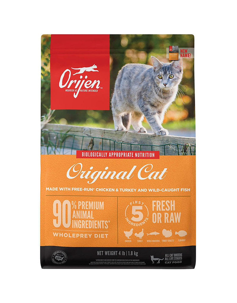 ORIJEN ORIJEN USA Original Grain-Free Dry Cat & Kitten Food 4 lb.