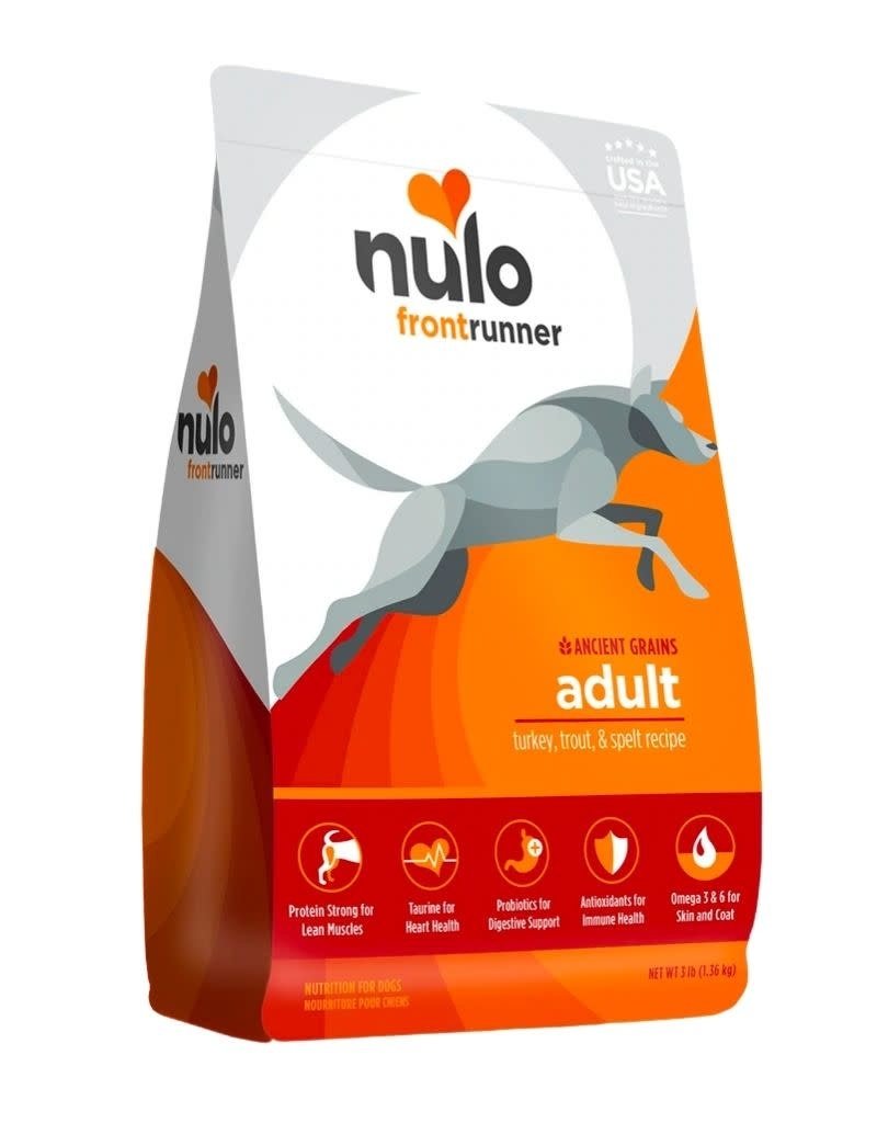 NULO NULO Frontrunner Dog Food Ancient Grains Turkey, Trout and Spelt Dry Dog Food