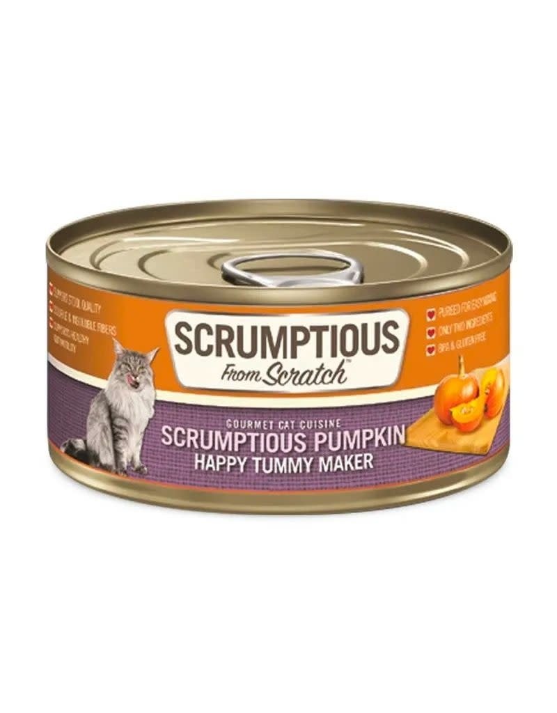 Scrumptious SCRUMPTIOUS Dog/Cat Pumpkin Puree 2.8oz Case/12