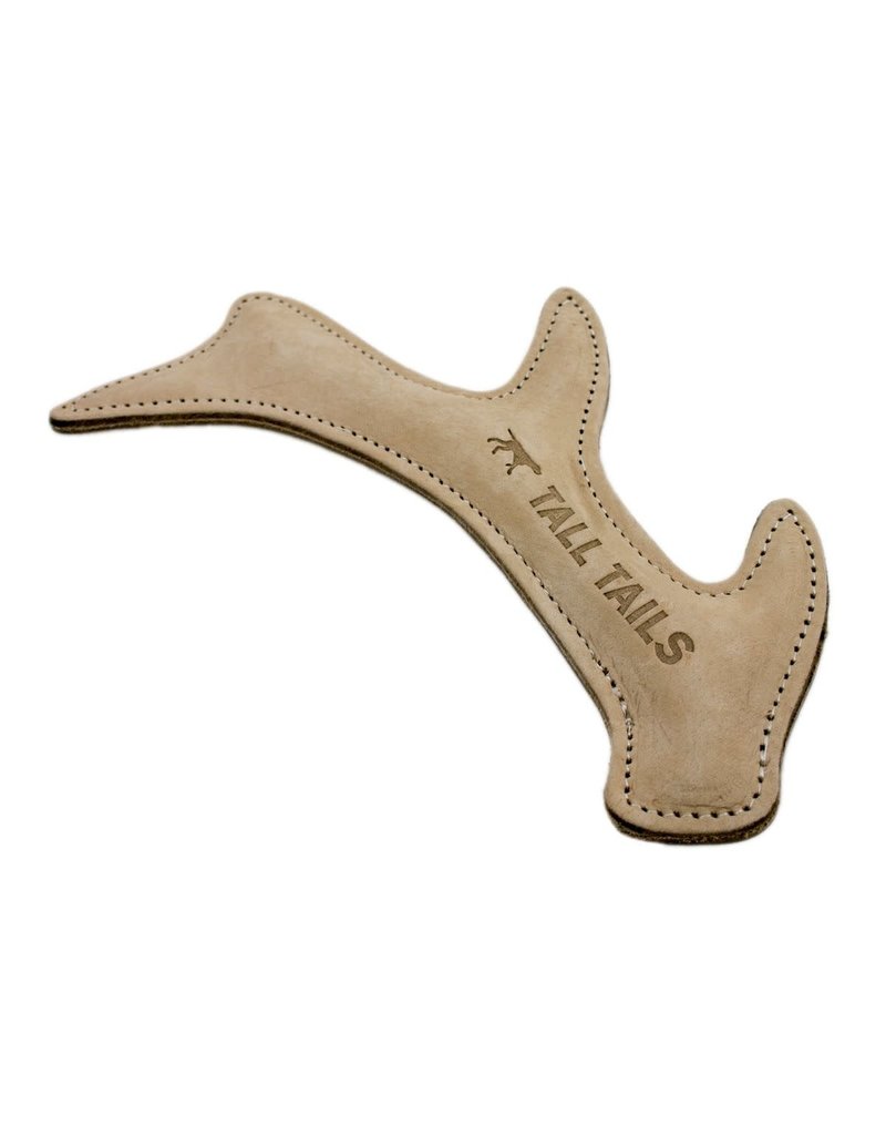 Tall Tails TALL TAILS Natural Leather Antler Dog Toy 11 IN