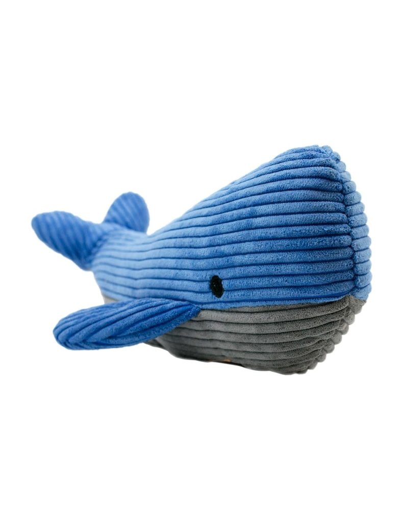 Tall Tails TALL TAILS Plush Squeaker Whale Toy 14in