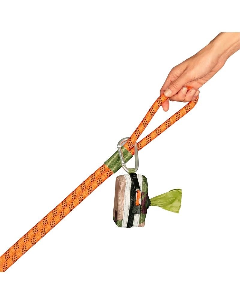 Roverlund ROVERLUND Leader of the Pack Leash Orange and Green