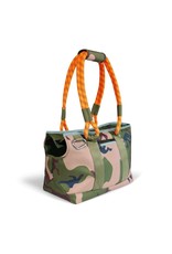 Roverlund ROVERLUND Out and About Pet Tote Camo and Orange S