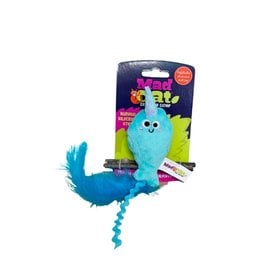 Mad Cat MAD CAT Refillable Narwhal on Silvervine Cat Toy