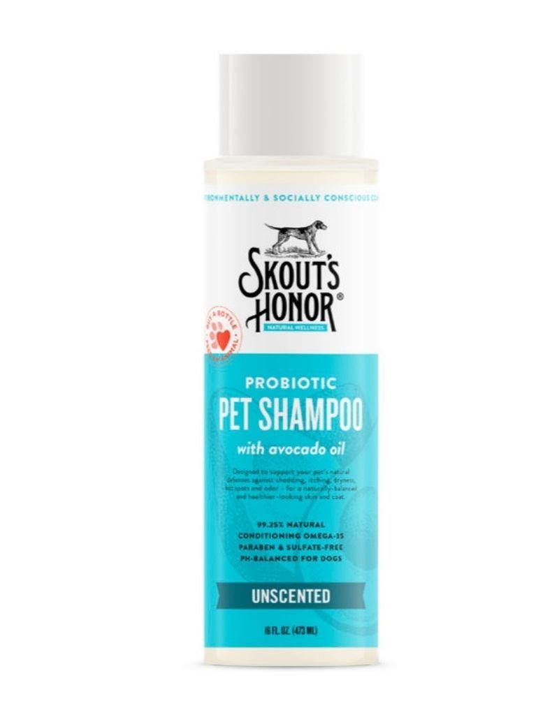 Skouts Honor SKOUTS HONOR Probiotic Shampoo Unscented- Hypoallergenic