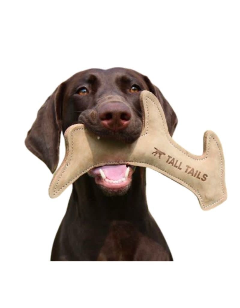 Tall Tails TALL TAILS Natural Leather Antler Dog Toy 11 IN