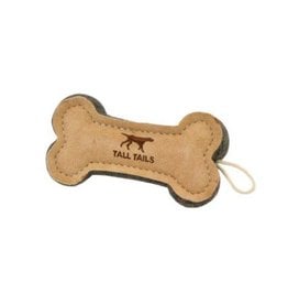 Tall Tails TALL TAILS Natural Leather Dog Bone 6 IN