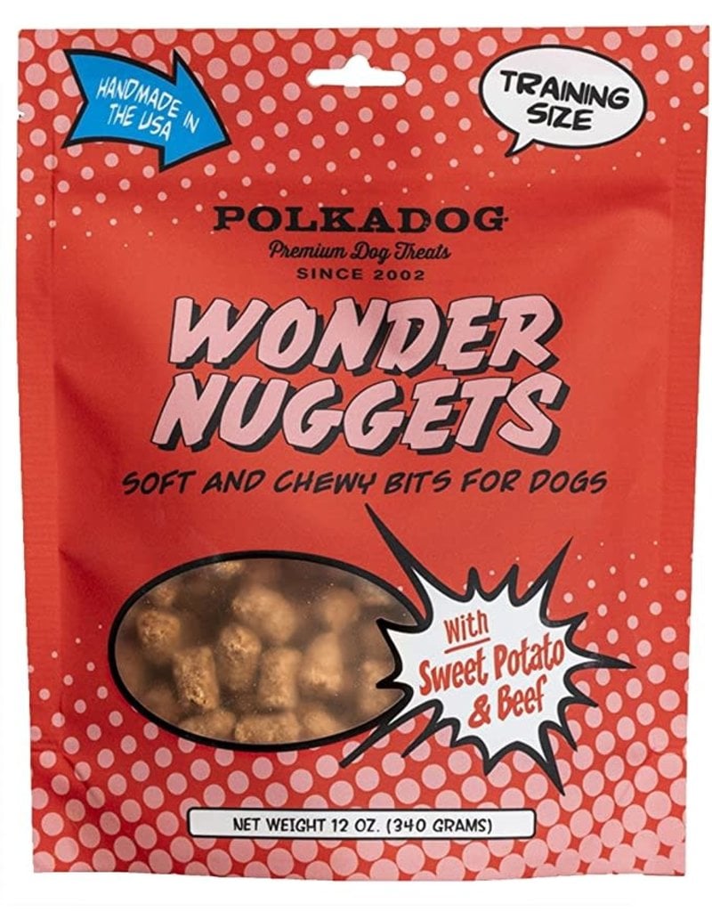 POLKADOG POLKA DOG Wonder Nuggets Treats Beef 10oz