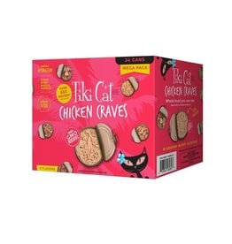 Tiki Pets TIKI CAT Chicken Craves Cat Food Variety 24PK 2.8OZ/3OZ