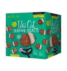 Tiki Pets TIKI CAT Seafood Selects Cat Food Variety 24/2.8OZ