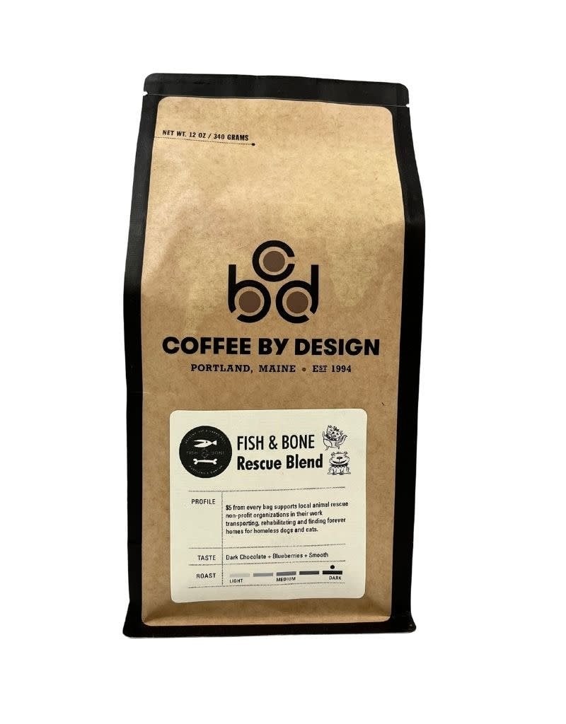 FISH & BONE THE FISH & BONE Rescue Blend Whole Bean Coffee