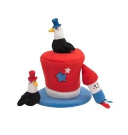 Zippy Paws ZIPPYPAWS Americana Top Hat Burrow