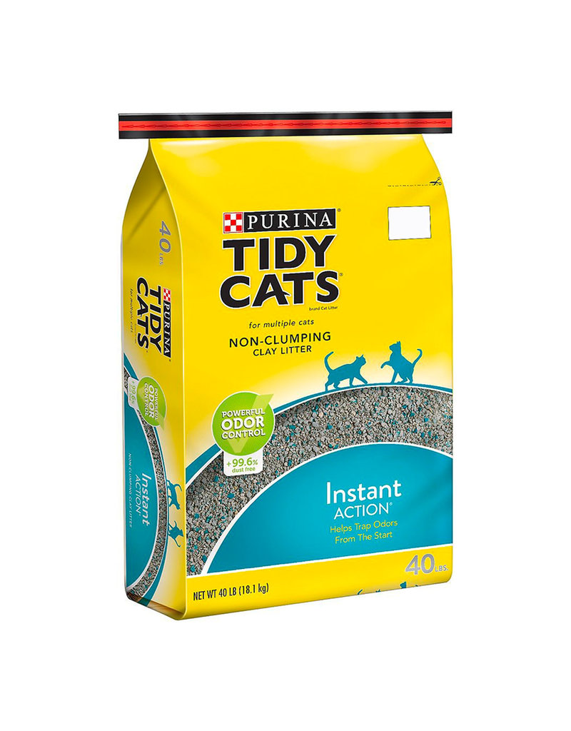 PURINA TIDY CATS Instant Action Conventional Non-Clumping Litter