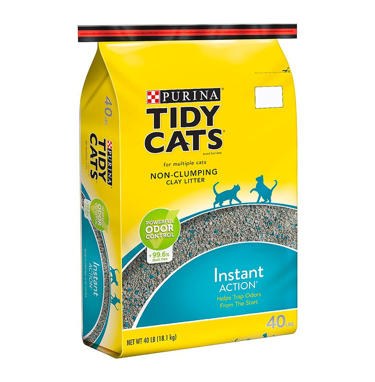 PURINA TIDY CATS Instant Action Conventional Non-Clumping Litter - The ...