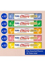 INABA INABA  Churu Chicken Variety Tube  Cat Treat 50 ct